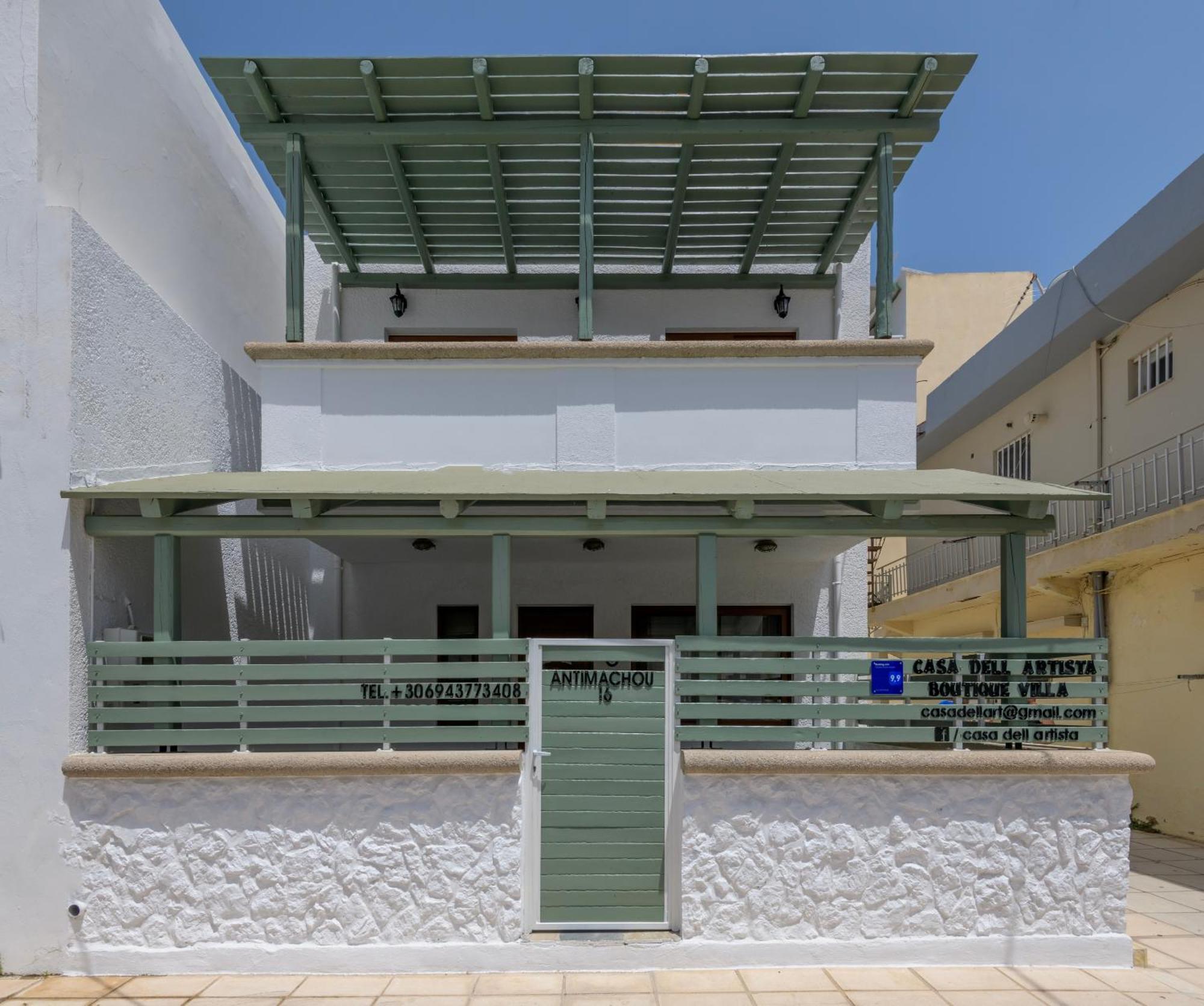 Вілла Casa Dell Artista With Private Jacuzzi Кос Екстер'єр фото